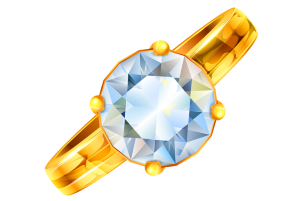 a diamond ring